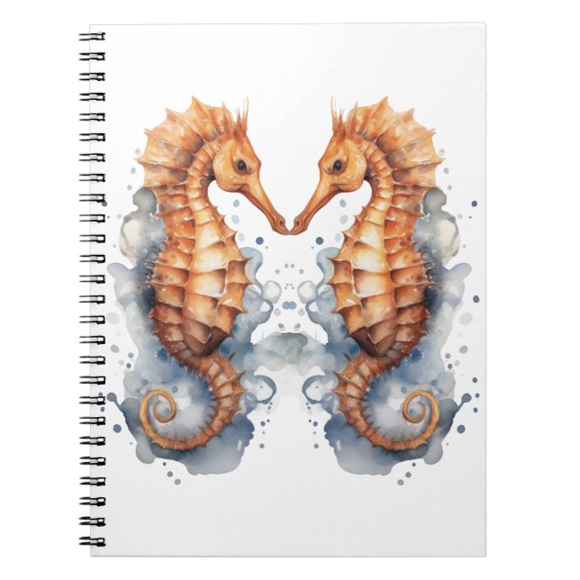 Seahorse animal invertebrate     notebook (Front)