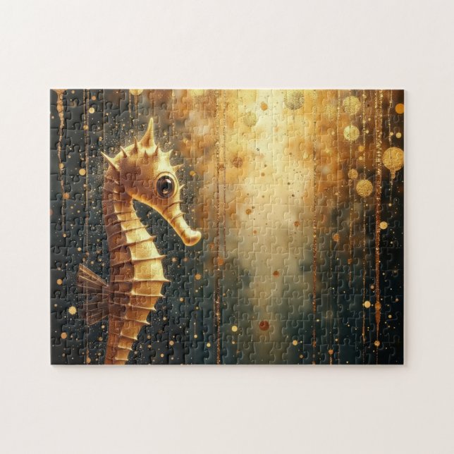 seahorse art jigsaw puzzle (Horizontal)
