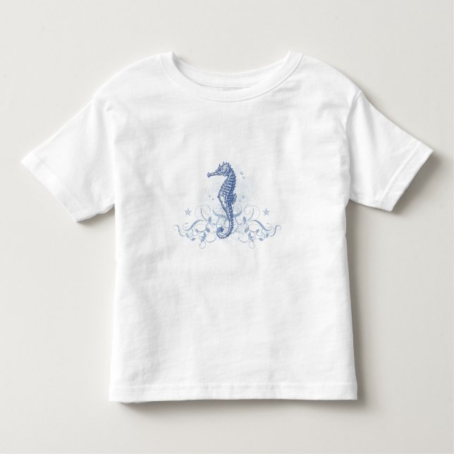 Seahorse Artistic T-shirt (Front)