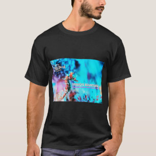 Seahorse at colorful lagoon T-Shirt
