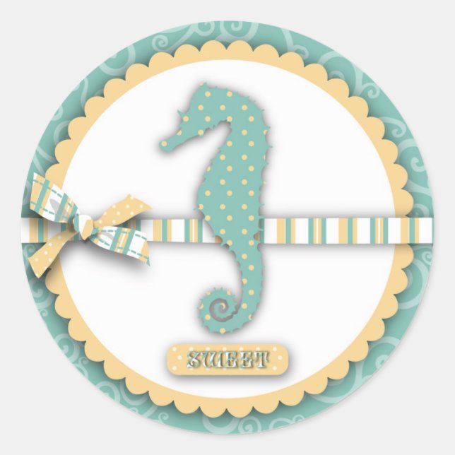 Seahorse Baby Sticker (Front)