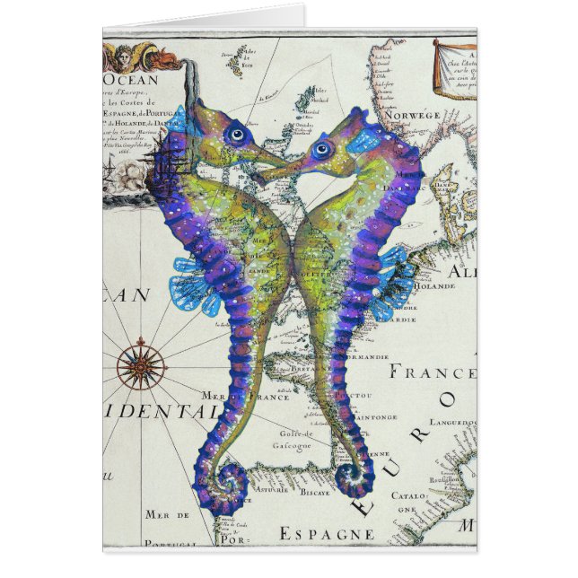 Seahorse Blue (Front)