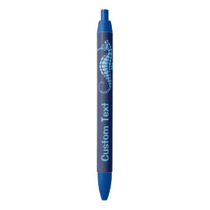 Seahorse Blue Ink Pen