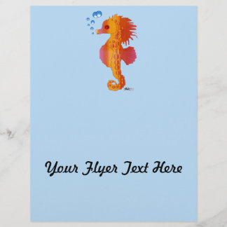 Seahorse Bubble Baby Flyer