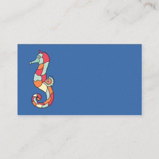 Seahorse Business Cards (Front)