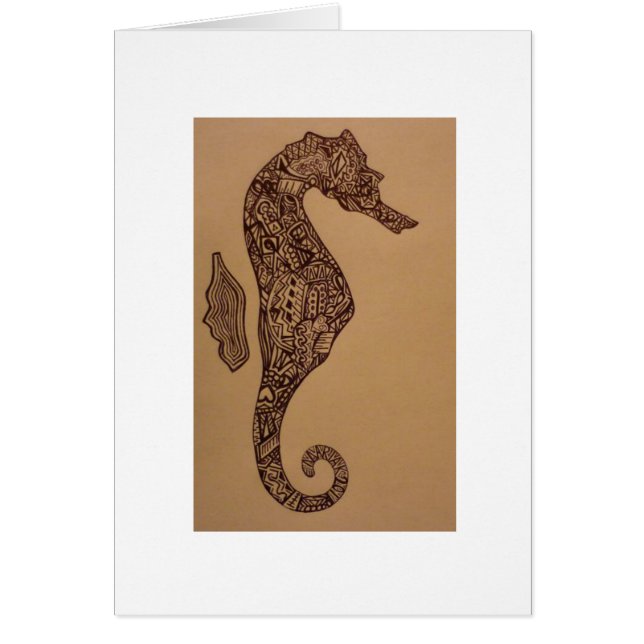 Seahorse Card (Front)