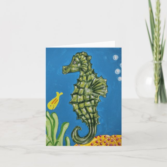 Seahorse Card (Front)