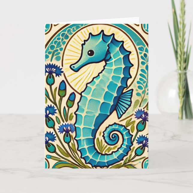 Seahorse                                           card (Front)