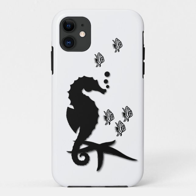Seahorse Case-Mate iPhone Case (Back)