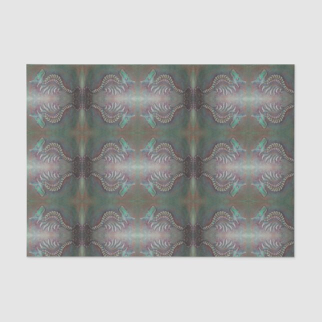 seahorse dragon tissue paper (Front)