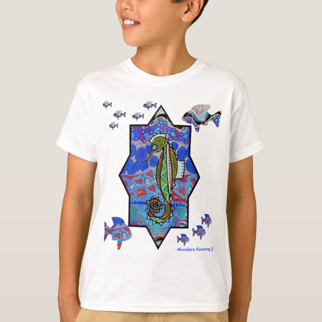 Seahorse Dreaming T-shirt (Front)