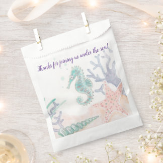 Seahorse Favour Bags