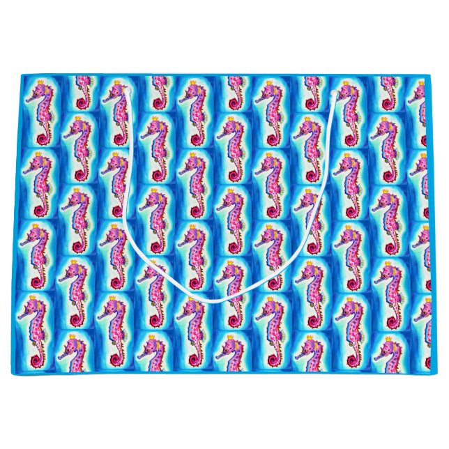 Seahorse Gift Bag (Front)
