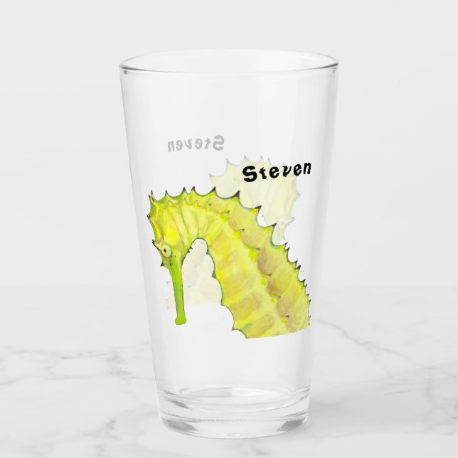 Seahorse Glass (Front)