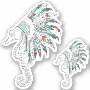 seahorse headdress