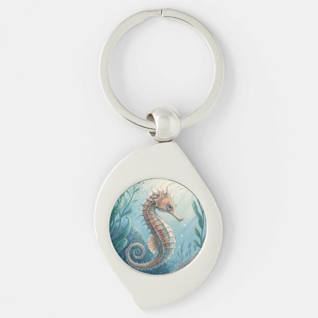 seahorse key ring (Front)