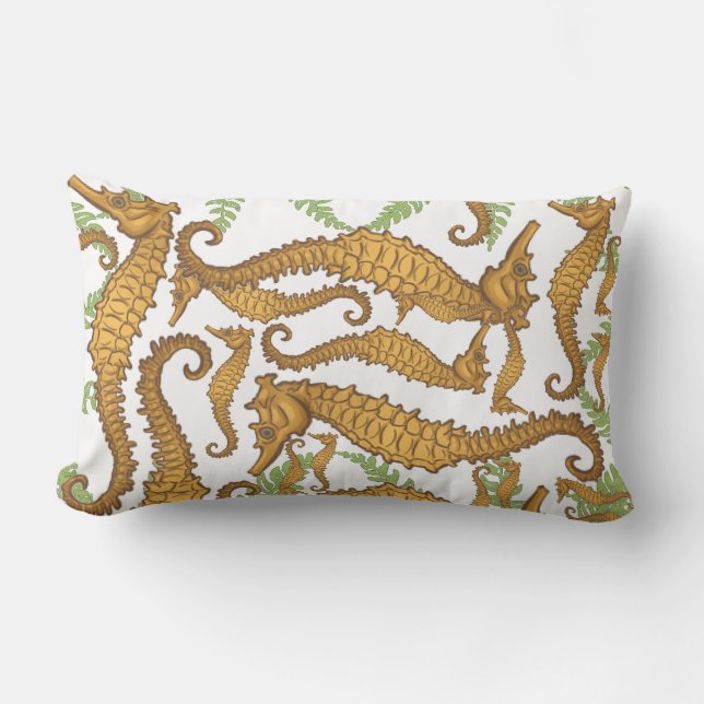 Seahorse Lumbar Cushion (Front)