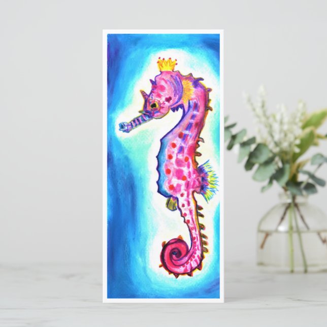SEAHORSE NOTE CARD (Standing Front)