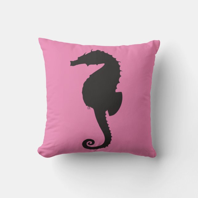 SEAHORSE PILLOWS PINK (Front)