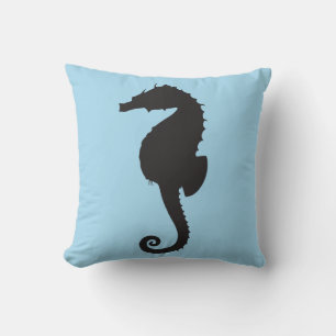 SEAHORSE PILLOWS TROPICAL THEME