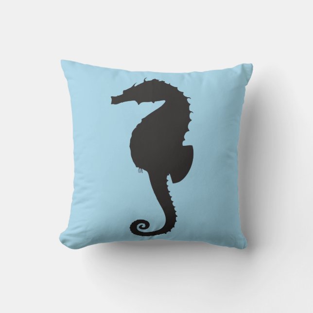 SEAHORSE PILLOWS TROPICAL THEME (Front)