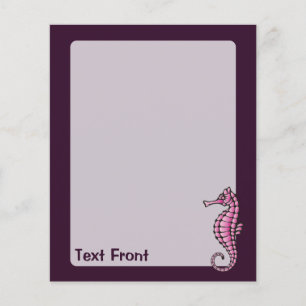 Seahorse Pink Flyer