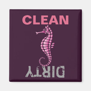 Seahorse Pink Magnet