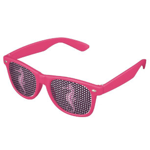 Seahorse Pink Retro Sunglasses