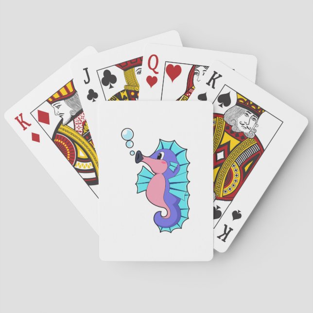 Seahorse Playing Cards (Back)