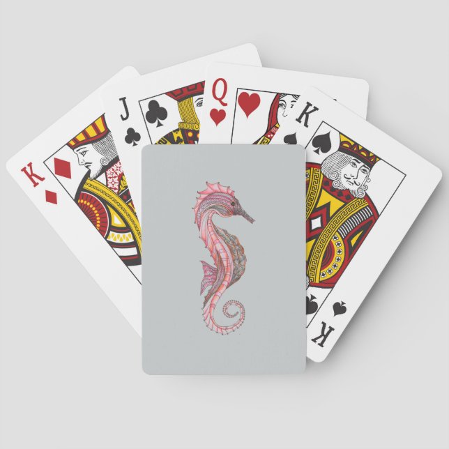 Seahorse Playing Cards (Back)
