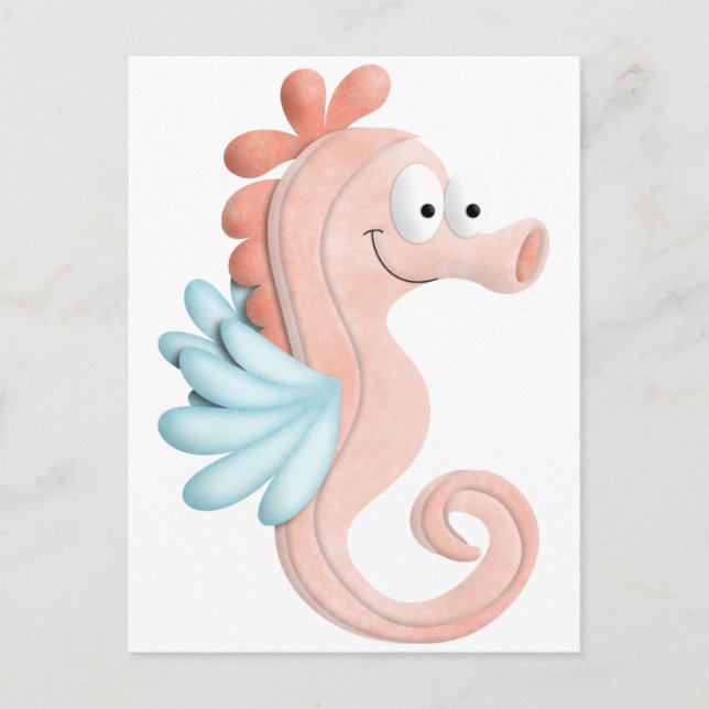Seahorse Postcard (Front)