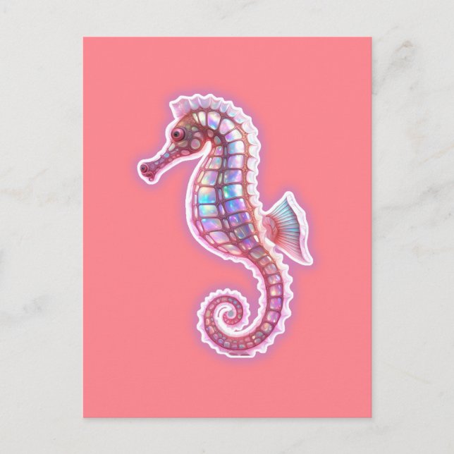 Seahorse Postcard (Front)