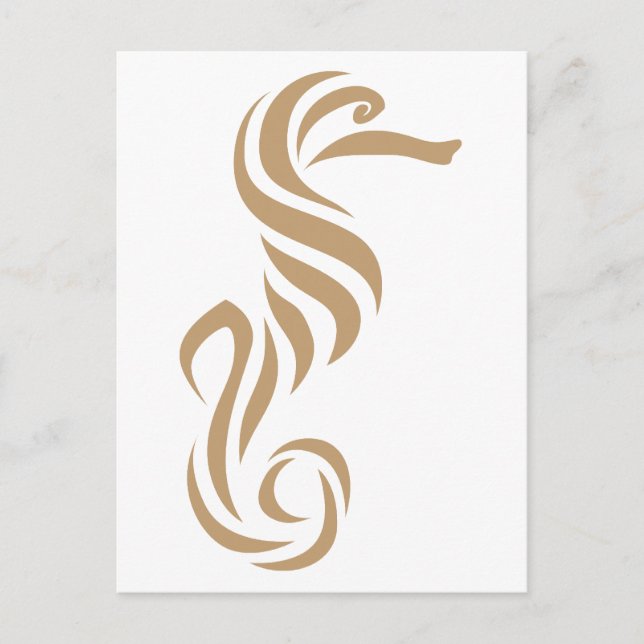 Seahorse Postcard (Front)