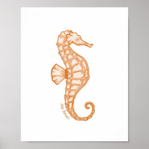 Seahorse Print