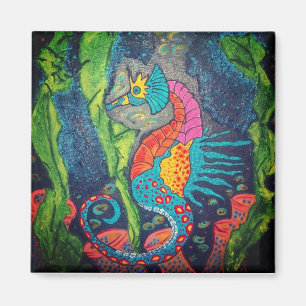 Seahorse Refrigerator Magnet