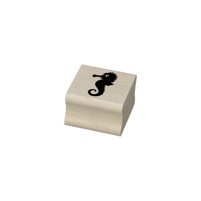 Seahorse Rubber Stamp (Stamp)