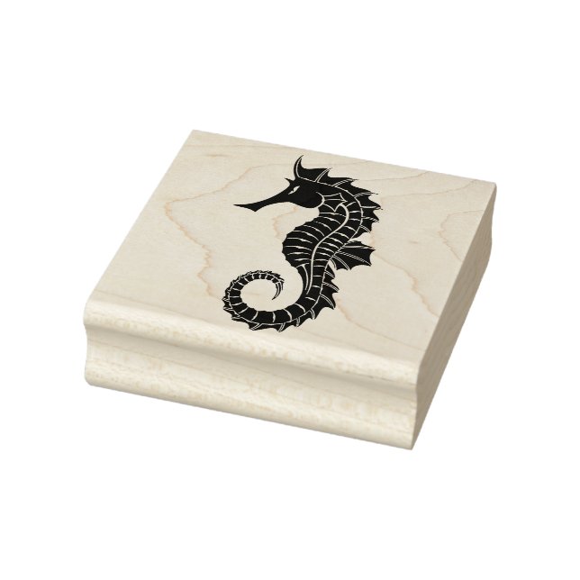 Seahorse Rubber Stamp (Stamp)