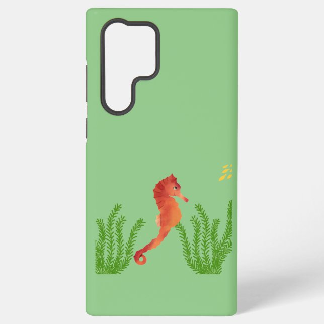 Seahorse Samsung Galaxy S22 Ultra Case (Back)