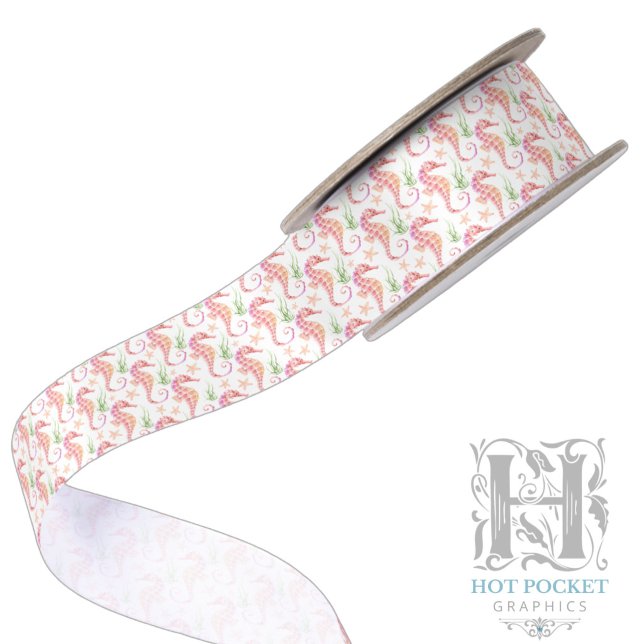 Seahorse Satin Ribbon (Creator Uploaded)
