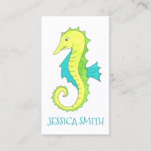 Seahorse Sea Horse Beach Ocean Marine Life Business Card