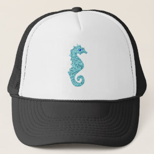 seahorse sea horses trucker hat
