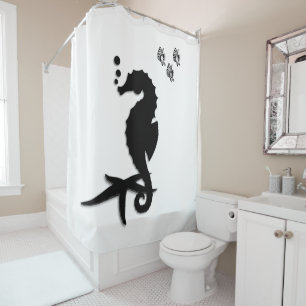 Seahorse  Shower Curtain