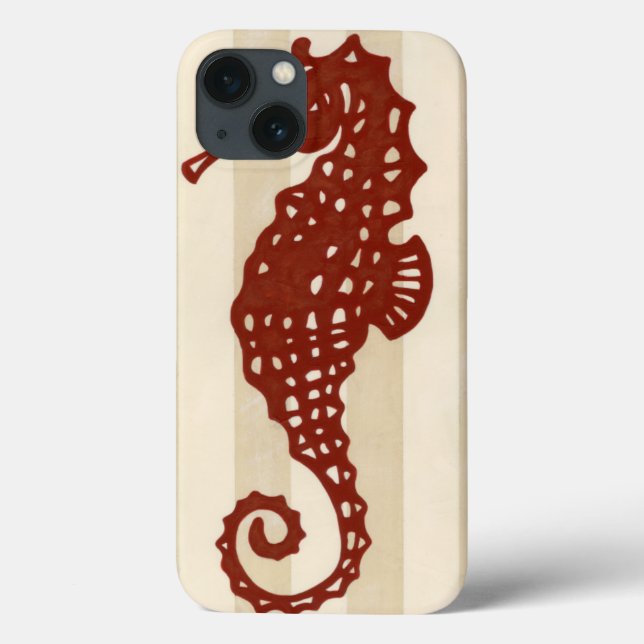 Seahorse Silhouette Case-Mate iPhone Case (Back)