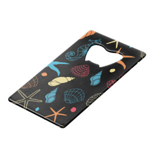 Seahorse Starfish Seashells Ocean Life