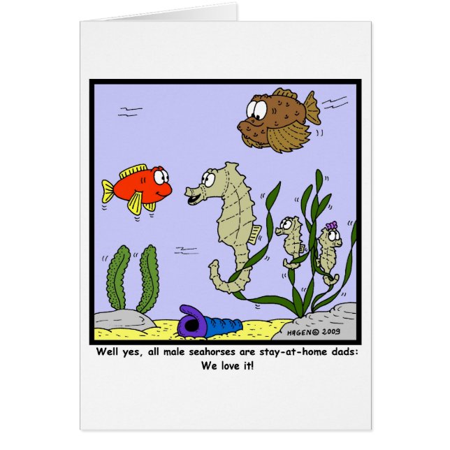 Seahorse Stay-at-home Dad (Front)