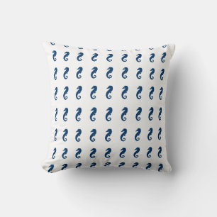 Seahorse Throw Pillow