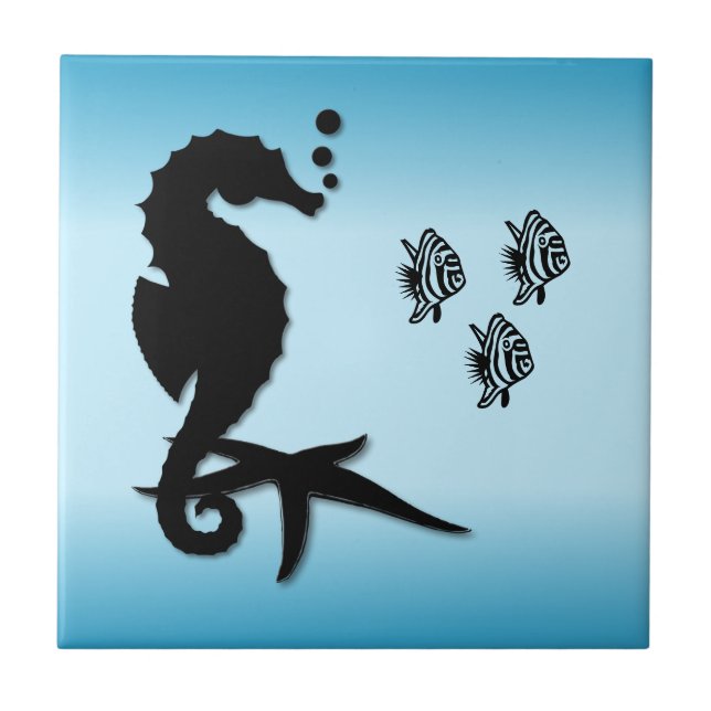 Seahorse Tile (Front)