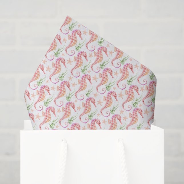 Seahorse Tissue Paper (Gift Bag)
