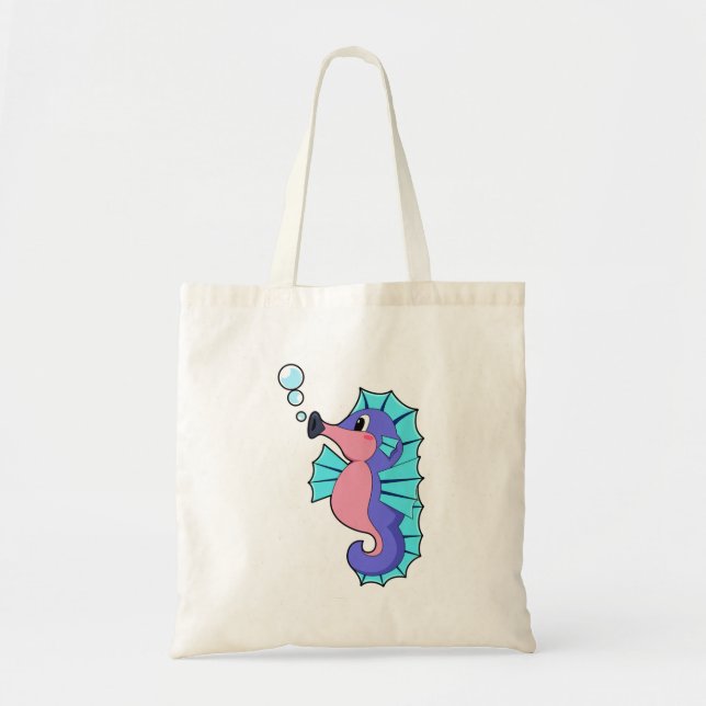 Seahorse Tote Bag (Front)