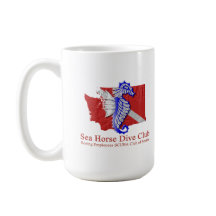 SeaHorse Underwater Crest Mug